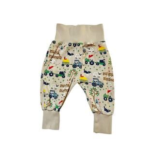 Piccalilly Farm Print Harem Pants Size 6-12m